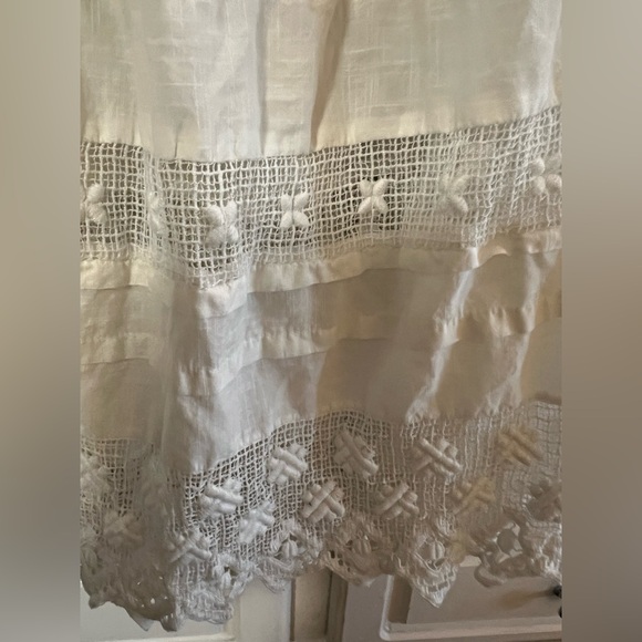 Free People Cream Off-Shoulder Blouse - Picture 6 of 7